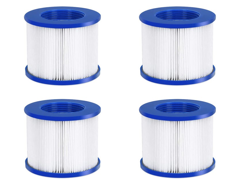 EDOSTORY Hot Tub Filter Replacement Cartridges, Fold White Filter Paper for Many Massage Pool Models Brand - Image 1