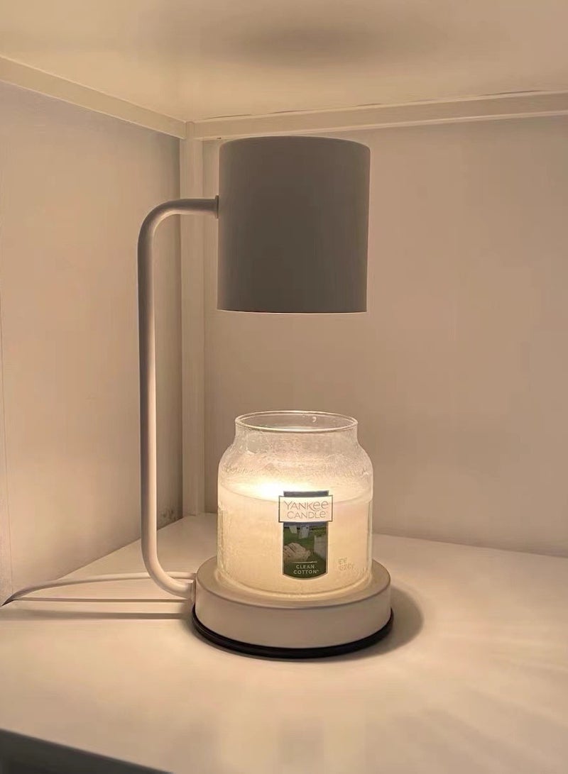 Candle Warmer Lamp Candle Heater, 1, 2, 4Hour Timer, 2 Bulbs, Compatible with AllCandles, Candle Light, 110-120V, DimmableCandle Melter, Small and Large Jars - Image 5
