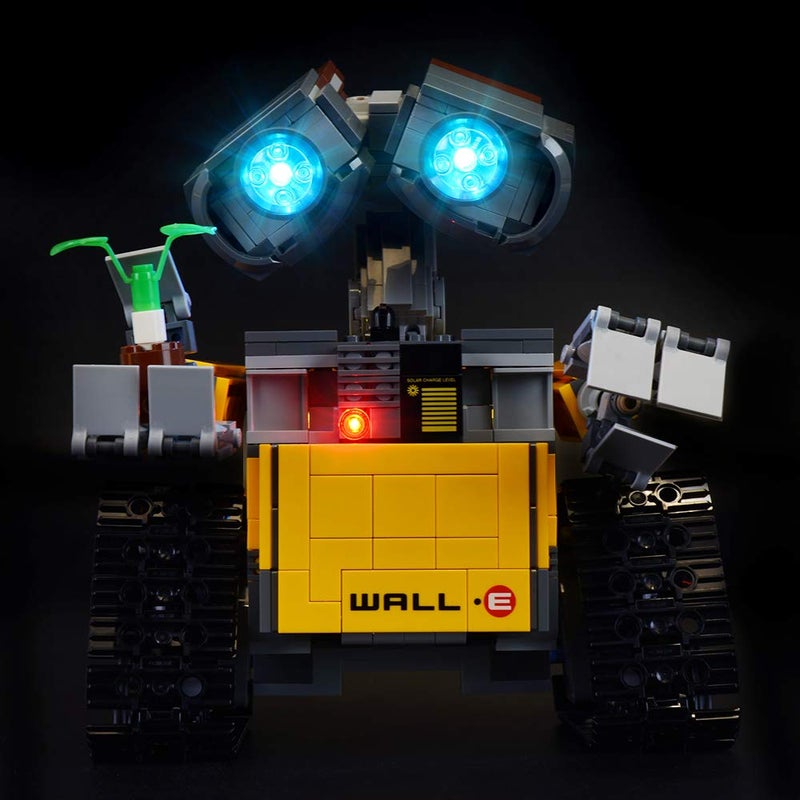 BRIKSMAX Led Lighting Kit for Lego Ideas WALL E-Compatible with Lego 21303 Building Blocks Model- Not Include the Lego Set - Image 1