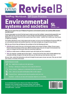 Extend Education Environmental Systems and Societies (SL): Revise IB TestPrep Workbook (SECOND EDITION)  - Image 2