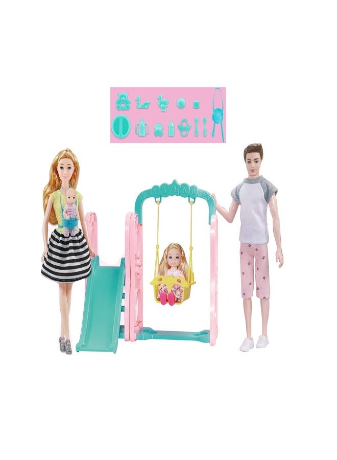 كيبيبي دمى عائلة كابيبي حديقة الملاهي - Image 2