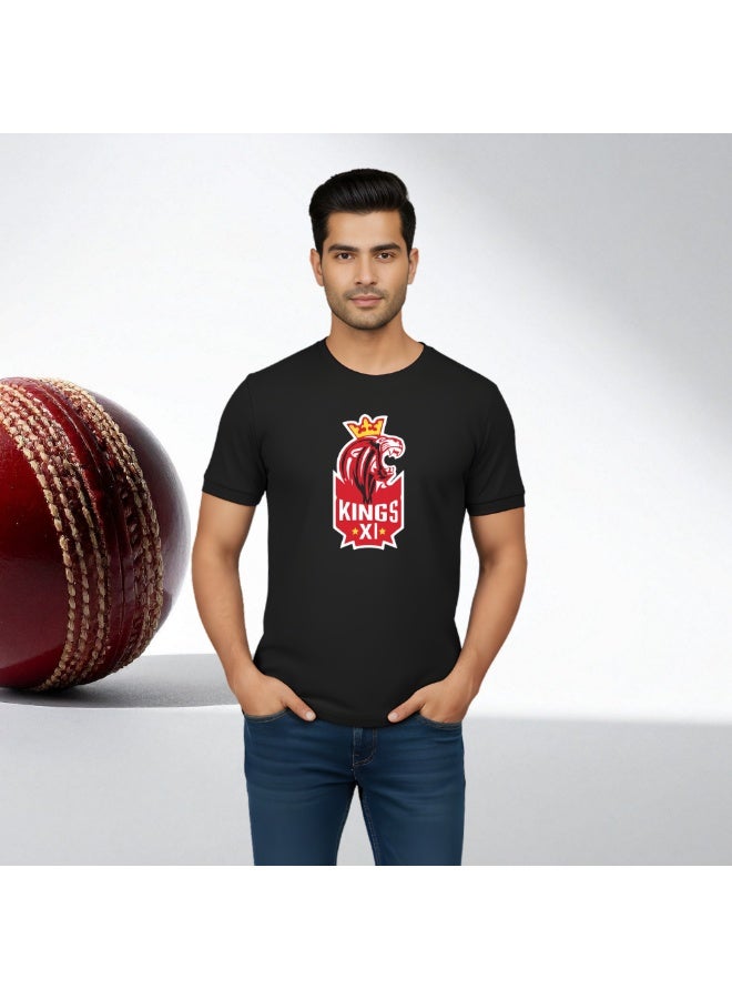 تي شيرت Punjab Cricket Fans للكبار برقبة دائرية للرجال - Image 3