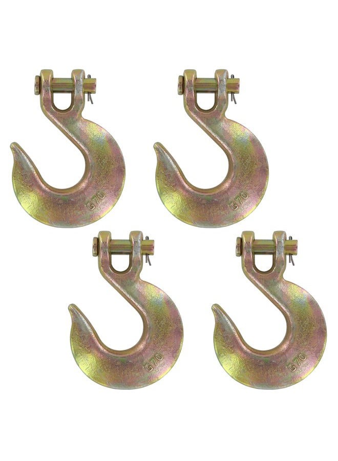 US Cargo Control 1/2 Inch Grade 70 Clevis Slip Hook 4 Pack - Image 1