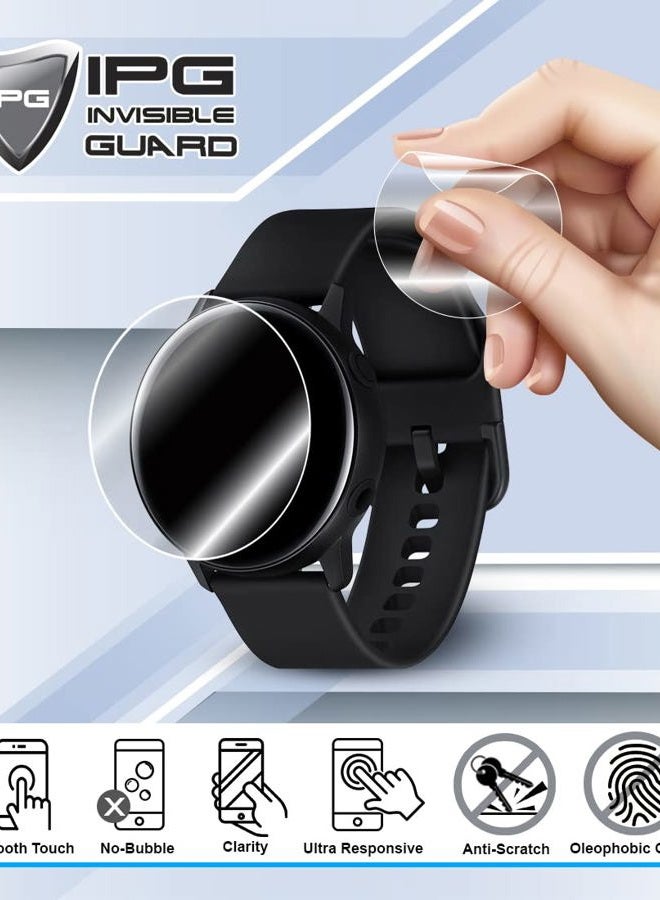 IPG حماية شاشة هيدروجيل غير مرئية لجهاز Garmin epix™ Pro (الجيل 2) القياسي - ساعة ذكية من الياقوت (2 وحدة) فيلم شفاف HD مضاد للخدش - سلس/شفاء ذاتي/فقاعات للنسخة الاحترافية (42 مم) - Image 3