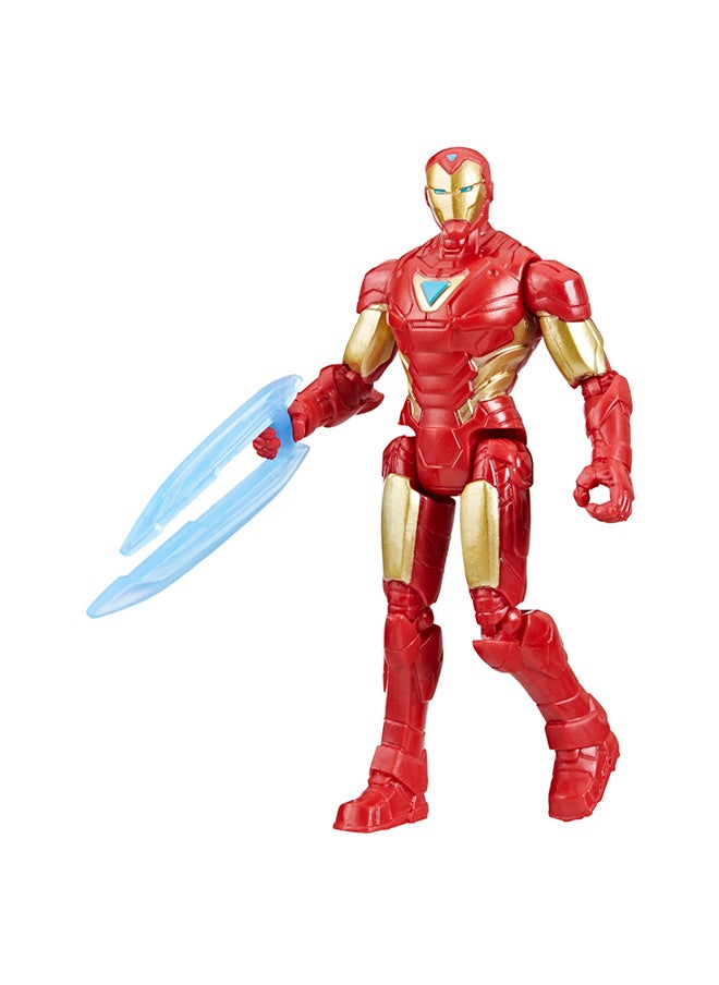 MARVEL - Marvel Avengers Epic Hero Series Iron Man Action Figure, 4-inch, Super Hero Toys For Kids Ages 4 and Up - Image 1