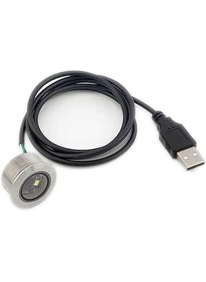 ماسح الباركود موديل GM861 بوحدة USB من الفولاذ المقاوم للصدأ مع إضاءة خلفية للاستخدام السهل - Image 1