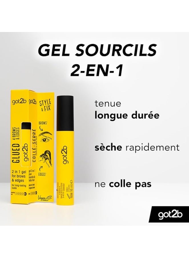 GOT2B GLUED 4 BROWS & EDGES 16ML - Image 2