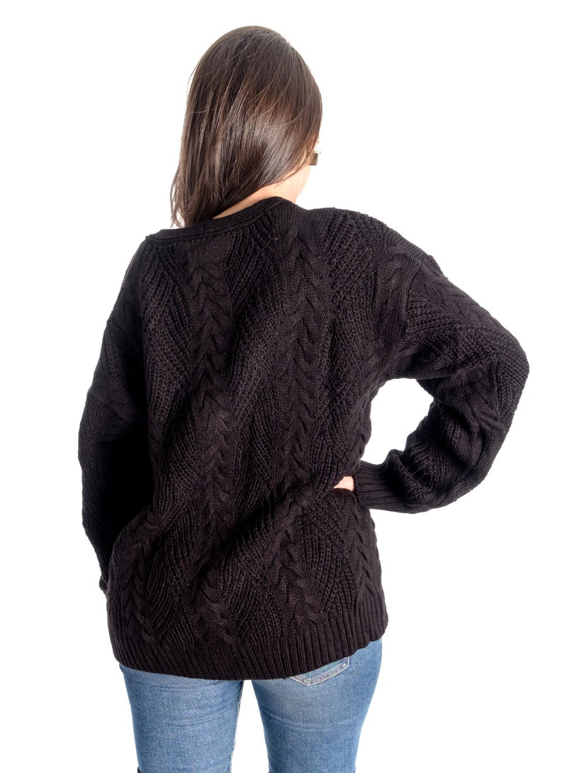 JOY Mid long hand made cardigan - Image 3