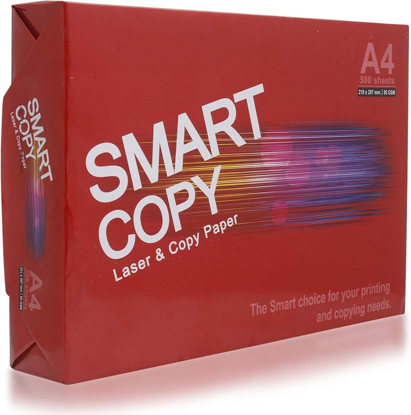 Smart Copy A4 Laser & Copy Paper - 500 Sheets, 80 GSM - Image 1