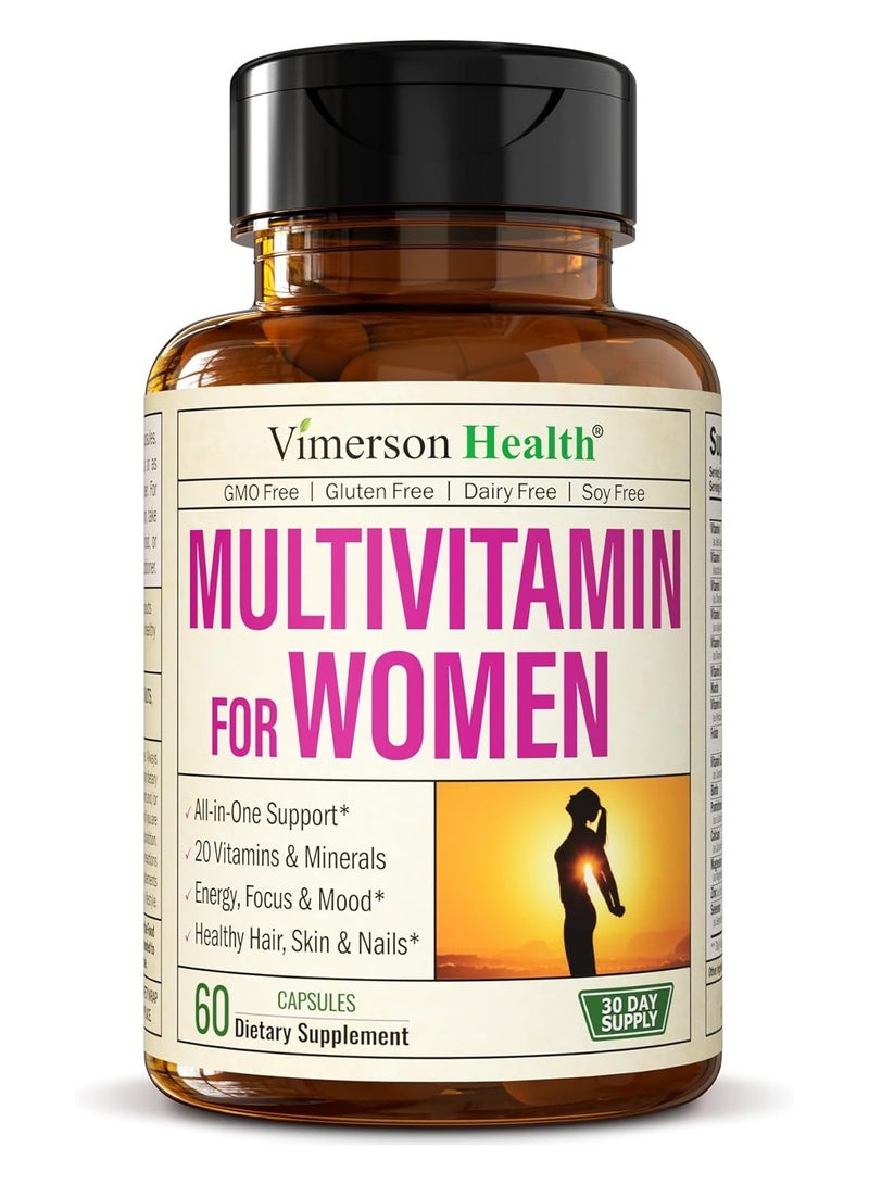 Vimerson Health Women'S Daily Multivitamin Multimineral Supplement - 60 Capsules