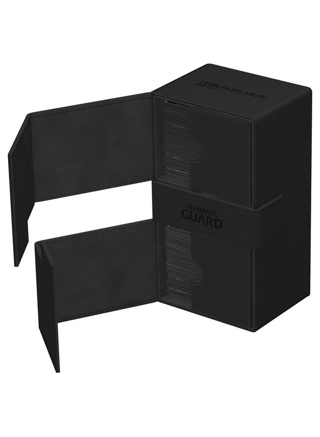 Ultimate Guard صينية توين فليب`ن`تراي 200+ لون موحد أسود - Image 5