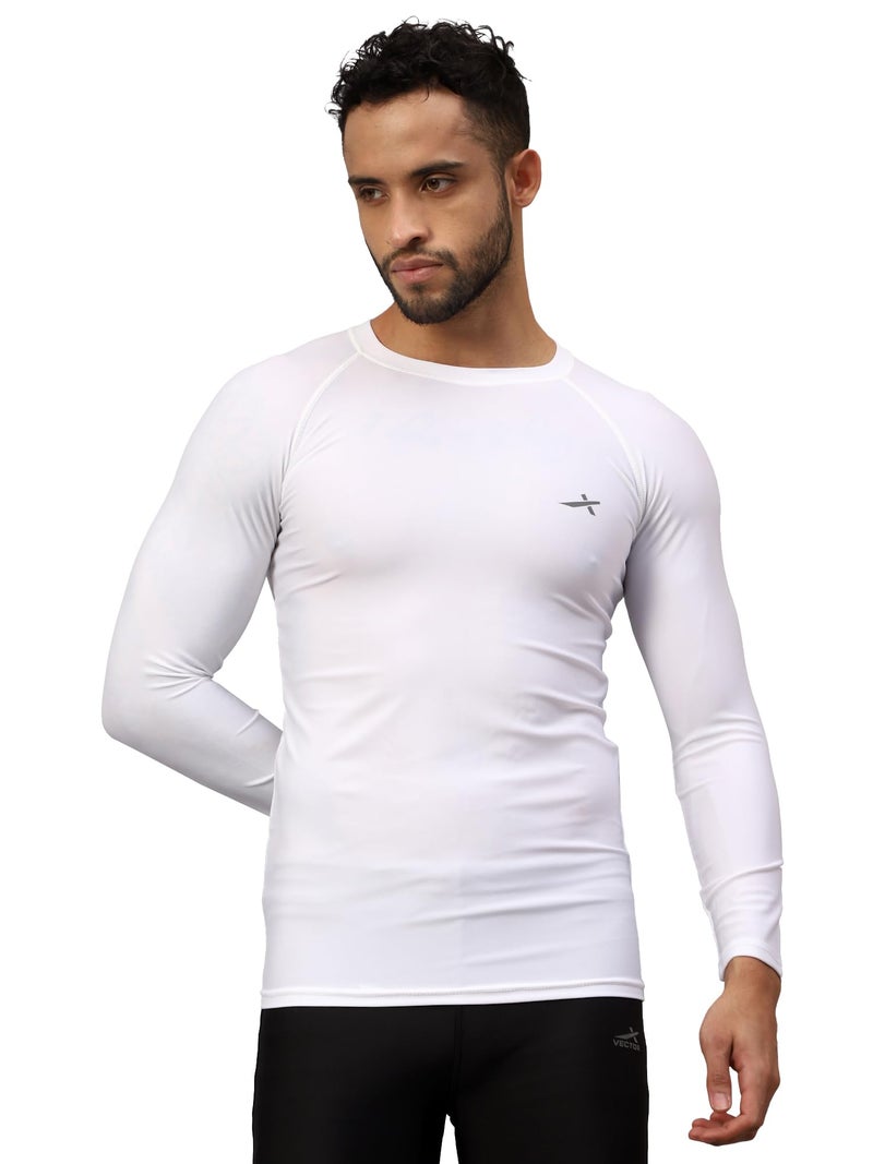 Vector X OMT-180 Unisex Adults Compression Full Sleeve Base Layer Tight Top - Image 1