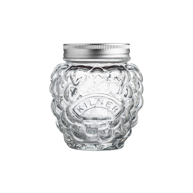 Kilner Premium 400ml Berry Shaped Airtight Preserve Glass Jars for Kitchen Storage, ideal for Jams, Chutneys | Multipurpose, Eco-Friendly, Reusable Transparent Glass Containers - Image 5
