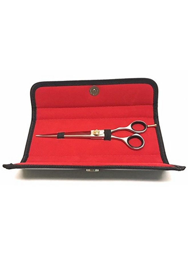 G.B.S مقص قص شعر احترافي، مقص عادي لتصفيف الشعر، حقيبة قابلة للطي، قص ناعم، حاد للغاية للاستخدام في الصالون والمنزل، حقيبة للمقص، متينة كبيرة 8 بوصات - Image 4