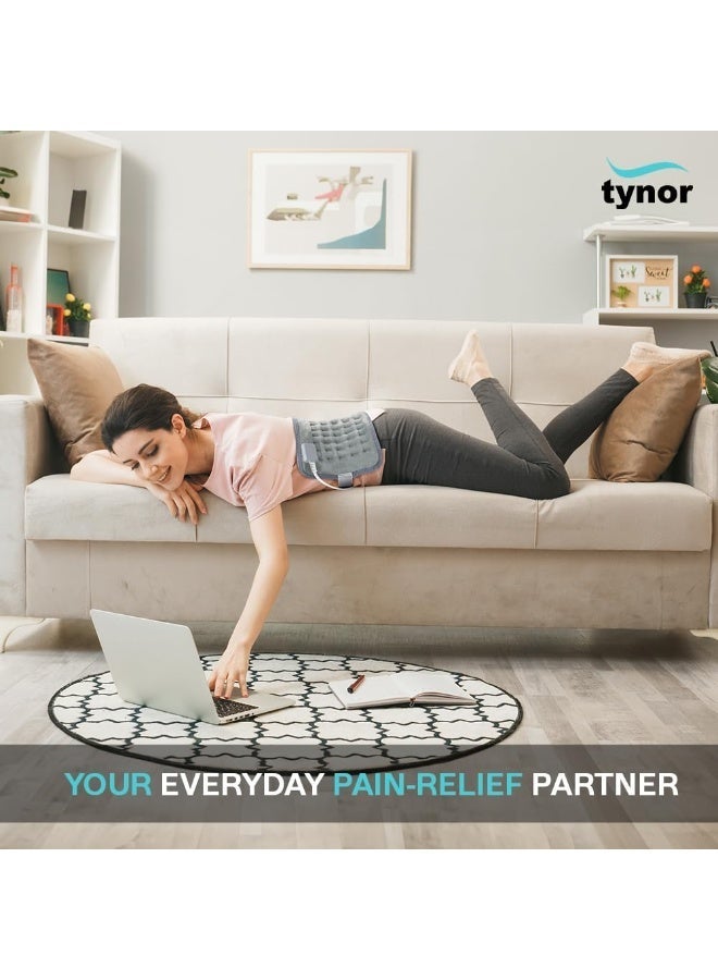 Tynor Heating Mini for Instant Pain Relief & Comfort | Portable & Adjustable Heat Therapy (Grey, 1 Unit) - Image 3
