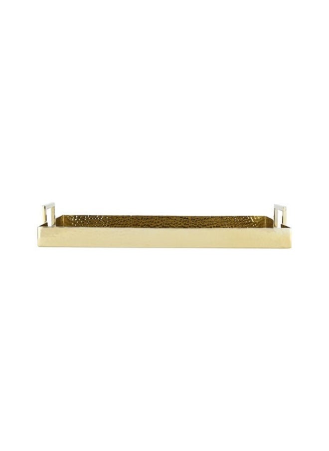 Dallaty Rectangular Serving Tray Gold Plated 48x31x6.5 Cm  - Image 3