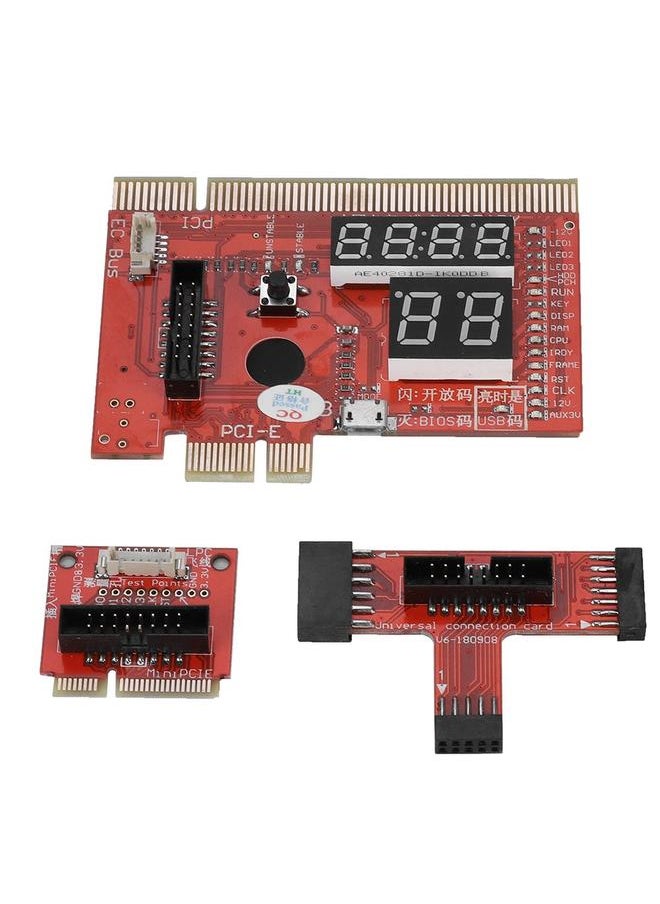 Thoraya - Motherboard PCI / USB / LPC PC Analyzer Diagnostic Card For Mobilephone Laptop Desktop - Image 1