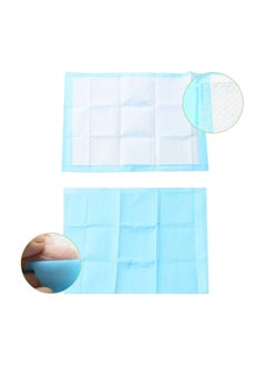 عربست 100 حزمة منصات تغيير يمكن التخلص منها الطفل المتاح Underpads حفاضات للماء تغيير الوسادة تنفسي Underpads السرير حامي الجدول حصيرة ، 17.8 بوصة × 13 بوصة  - Image 3