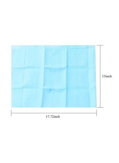 عربست 100 حزمة منصات تغيير يمكن التخلص منها الطفل المتاح Underpads حفاضات للماء تغيير الوسادة تنفسي Underpads السرير حامي الجدول حصيرة ، 17.8 بوصة × 13 بوصة  - Image 2