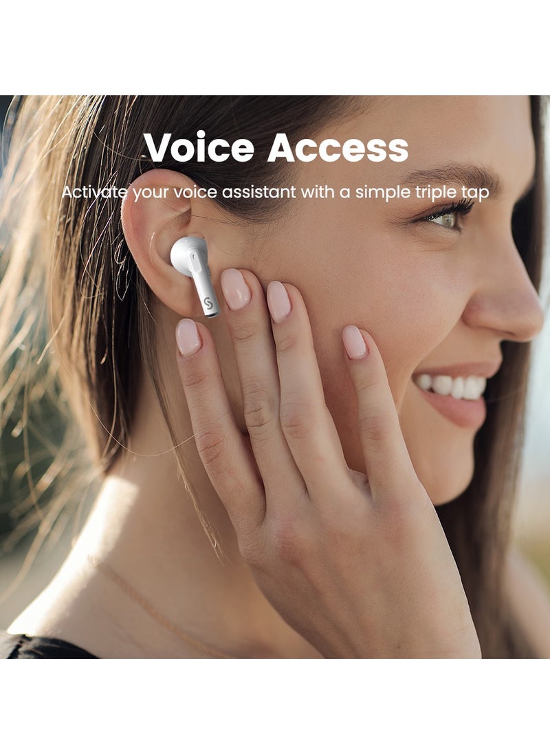 Sounarc - Sounarc Q1 Earbuds with Crystal Clear Call, Powerful Bass, Bluetooth 5.3 & 28 Hours of Playtime - Image 1