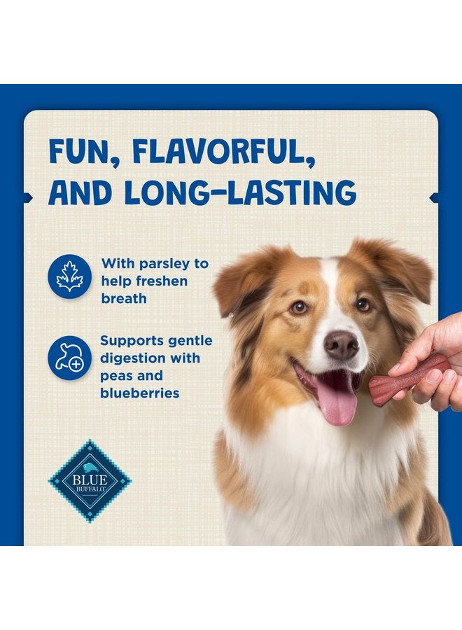 Blue Buffalo Dental Bones Regular Natural Dental Chew Dog Treats Bag Value Pack - Image 3
