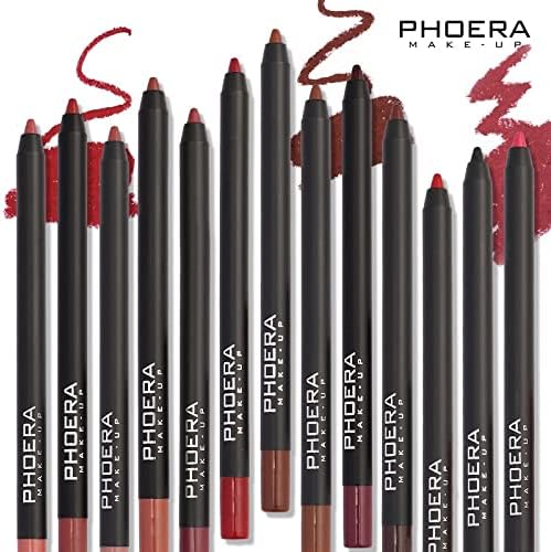 Phoera AQUAPURITY PHOERA Matte Super Smooth Pigmented Lip Liner Longlasting Smudge proof Matte Lip Pencil Waterproof Makeup Contour Lipliner MATTE SUPER SMOOTH 003 Coconut - Image 4