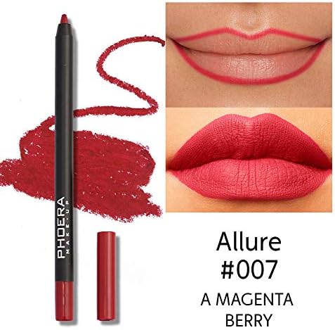 Phoera AQUAPURITY PHOERA Matte Super Smooth Pigmented Lip Liner Longlasting Smudge proof Matte Lip Pencil Waterproof Makeup Contour Lipliner MATTE SUPER SMOOTH 003 Coconut - Image 3