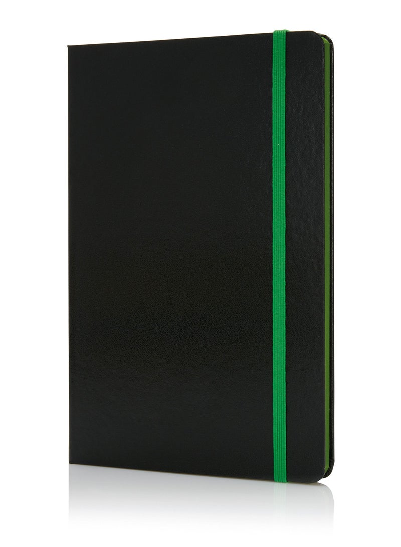 SANTHOME 192 Pages A5 Hardcover, Ruled Paper Notebook - Image 1