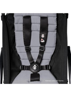 STOKKE Yoyo 6+ Colour Pack Textiles Only Seat Cushion, Matching Canopy And Zipped Back Pocket Requires Baby Stroller Yoyo2 Frame - Stone  - Image 4