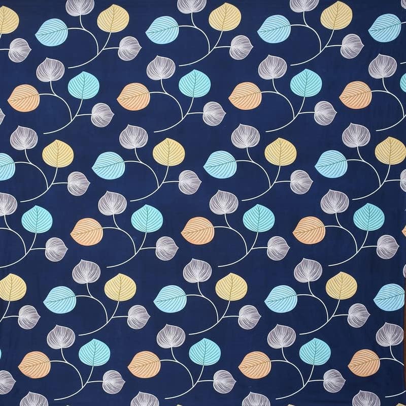 BSB HOME Premium Forever Modern Style Glace Cotton Floral Luxurious Beautiful Soft Comfort Designer Floral Pattern 1 Double Size Bed bedsheet and 2 Pillow Cover- - Image 5