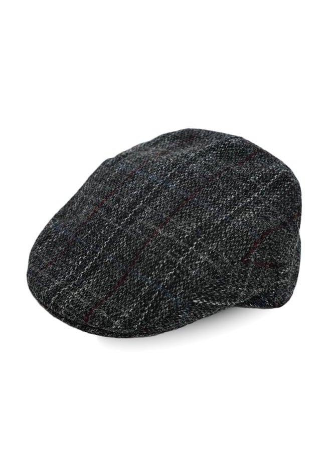 TAILORMAP Harris Tweed Newsboy Cap 100% Wool Flat Cap for Men, No.167, 7 3/8 - Image 1