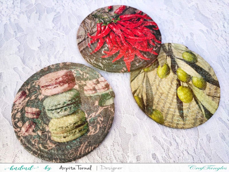 CrafTangles Craft Deco Decoupage Glue for Craft (120 ml) (Suitable for Napkins, Papers, MDF and Home Decor) - Image 5