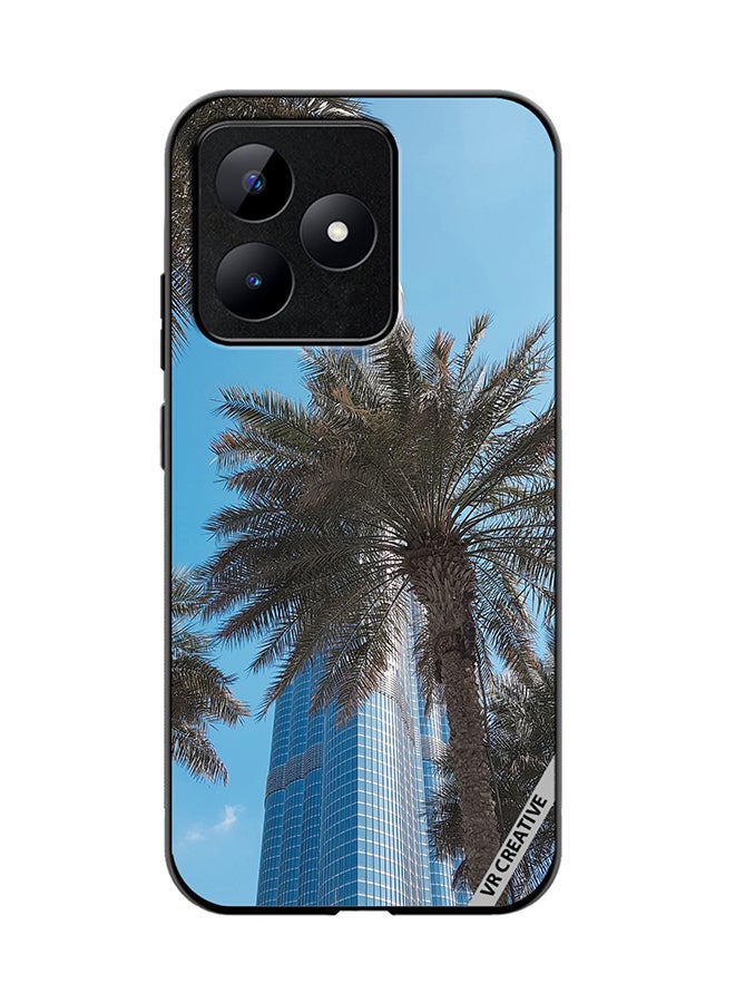 VR CREATIVE Protective Case Cover For Realme C53 Royal Burj Khalifa Design Multicolour - Image 1