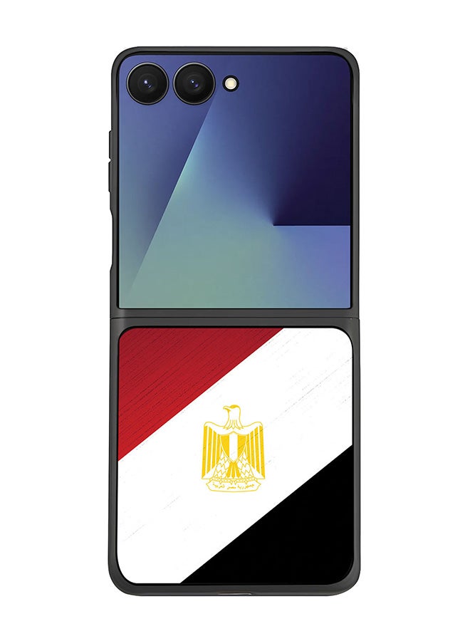 For Samsung Galaxy Z Flip7 Case,Slim fit Camera Protection, Shockproof Thin Phone cover  - Flag Of Egypt