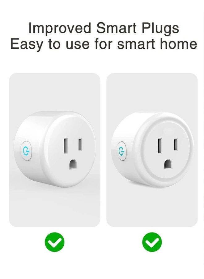 Smart Mini Wi-Fi Plug 2.4G – Alexa & Google Home Compatible, APP Control, Timer & Schedule Function, No Hub Required, Overload Protection - Image 5