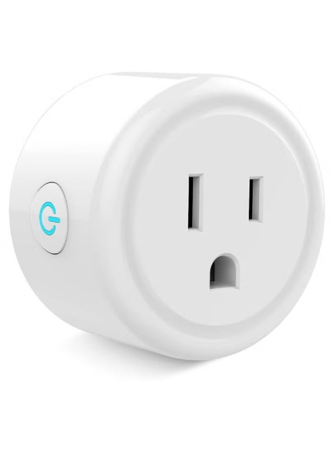 Smart Mini Wi-Fi Plug 2.4G – Alexa & Google Home Compatible, APP Control, Timer & Schedule Function, No Hub Required, Overload Protection - Image 1