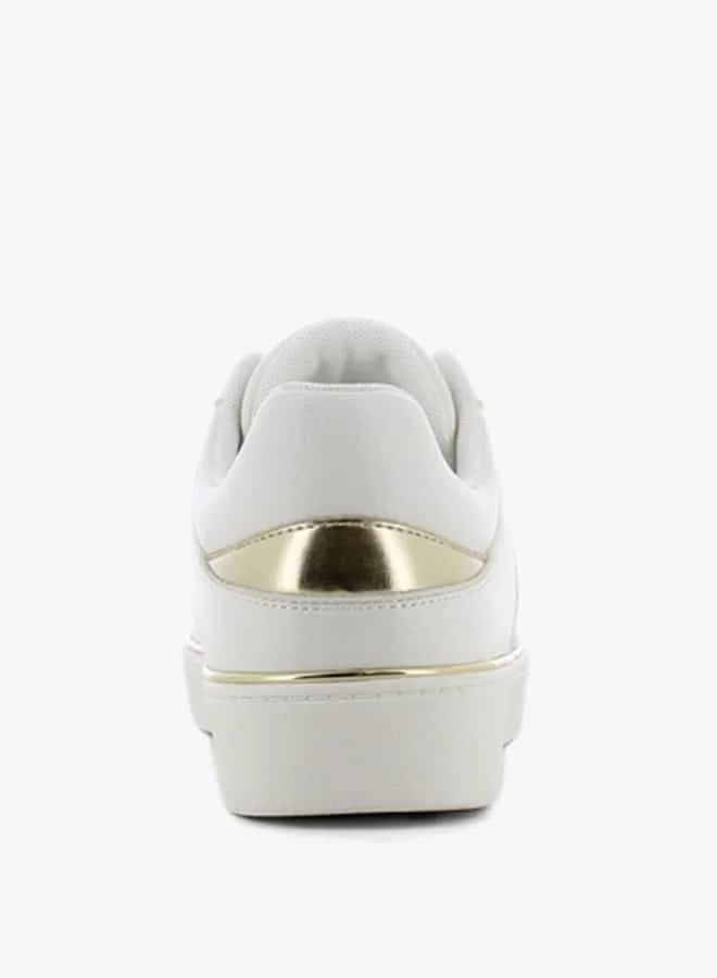 SJ Women's Lace-Up Low Ankle Sneakers