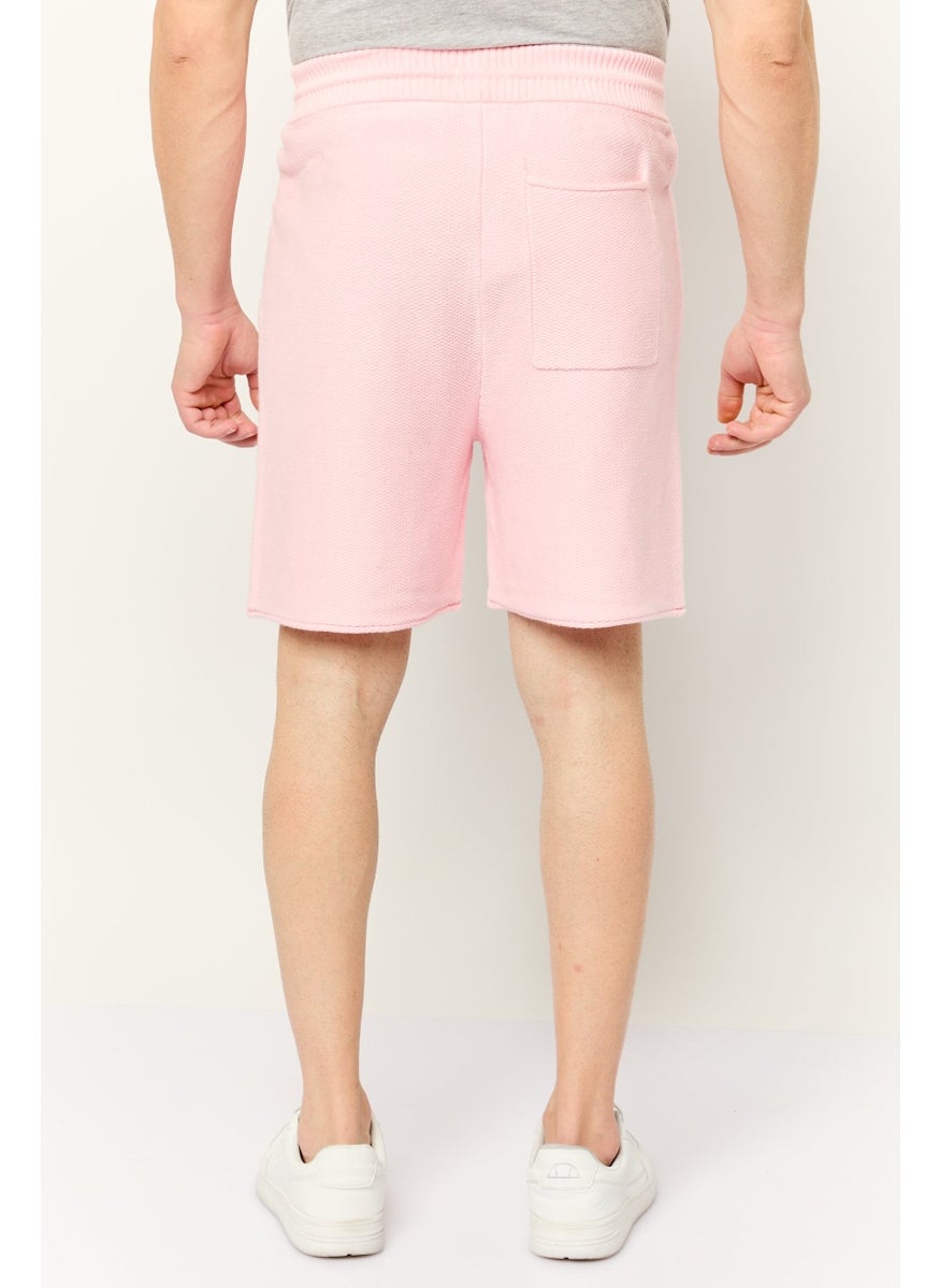 ESPRIT Men Knitted Basic Shorts, Pink  - Image 2