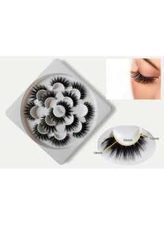 Lashes 7 Pairs Faux Fluffy Wispy False Eyelashes Thick Volume Fake Eyelashes Natural Soft Extension Eyelashes Makeup Handmade Pack Lashes No Glue (M8) - pzsku/ZC7F2ADAAA031AD831FD0Z/45/_/1683269566/46638319-5ec2-4f51-9523-44a1892e6eef