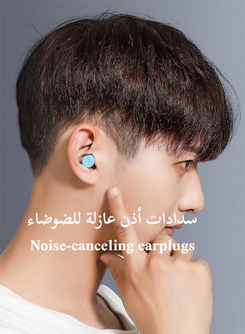 Generic 10 Pairs of Earplugs, Earplugs To Sleep Noise, Ultra-Soft, Sound Blocking Noise Cancelling Ear Plugs for Sleeping, Travel, Shooting and Working  - Image 2
