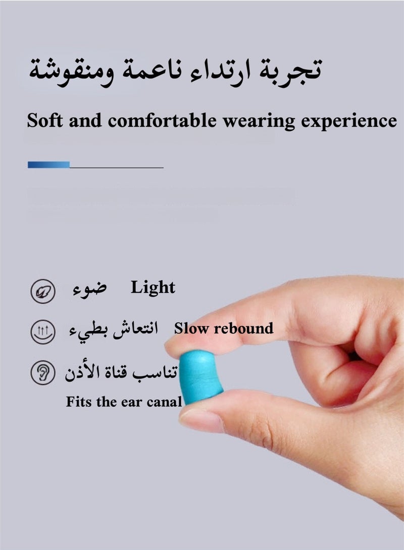 Generic 10 Pairs of Earplugs, Earplugs To Sleep Noise, Ultra-Soft, Sound Blocking Noise Cancelling Ear Plugs for Sleeping, Travel, Shooting and Working  - Image 5
