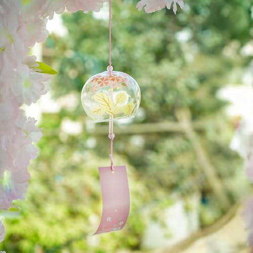 Ekhasa Nostrae by Ekhasa Japanese Wind Chimes for Home Decor, Living Room | Windchimes for Balcony, Garden | Glass Bell Windchime | Outdoor Wind Chime for Vastu Feng Shui | Japanese Decor Items for Gift - Image 1