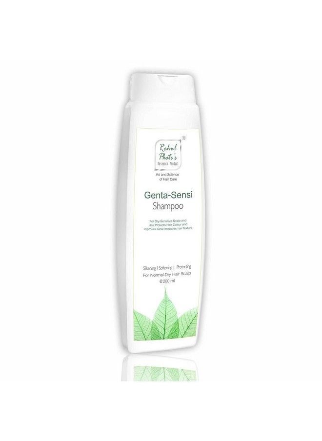 Rahul Phate's Research Product Gentasensi Damage Repair Shampoo For Damaged Frizzy Hair Fall Control Antidandruff Shampoo For Smooth Shinny And Strong Hairs 200 Ml  - Image 1
