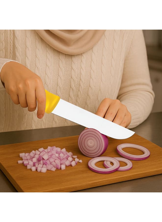 Tramontina Professional 10-Inch Meat Knife – Stainless Steel Blade with Ergonomic Textured Polypropylene Handle – Durable & Precision Cutting - Image 2