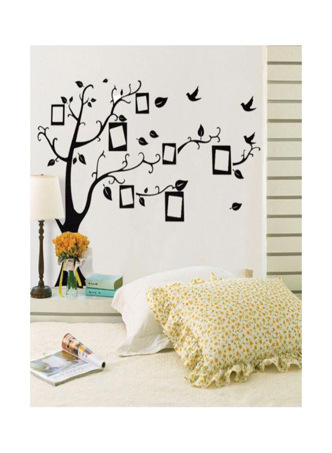 NIBEMINENT Qiangtie Decorative Tree Wall Sticker Black 50x70cm - Image 1
