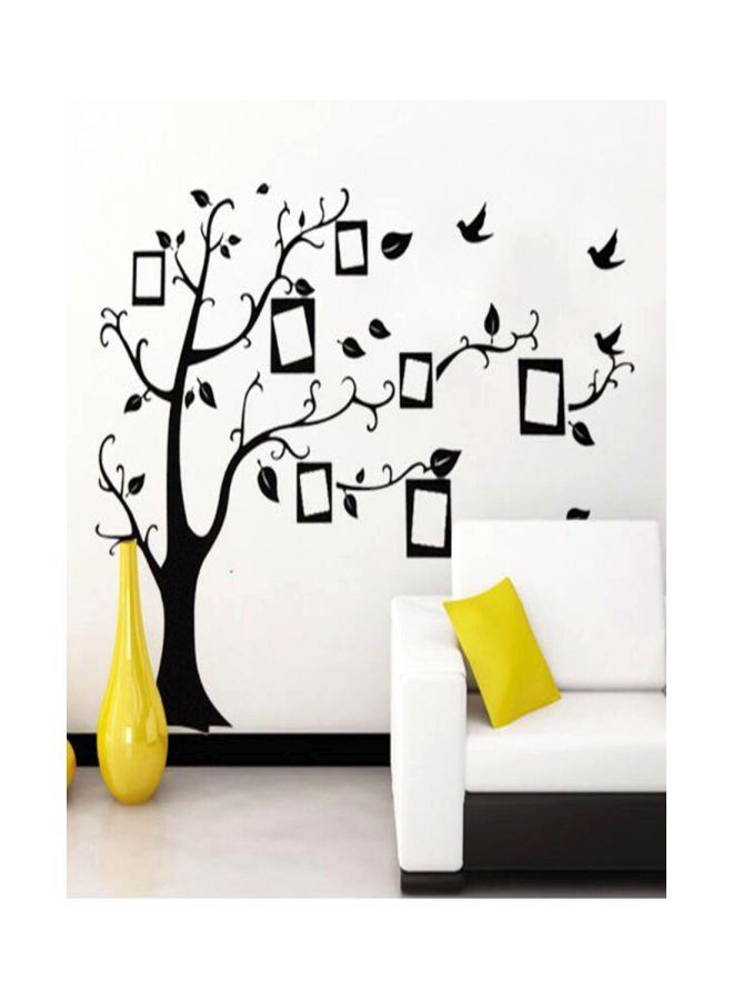 NIBEMINENT Qiangtie Decorative Tree Wall Sticker Black 50x70cm - Image 2