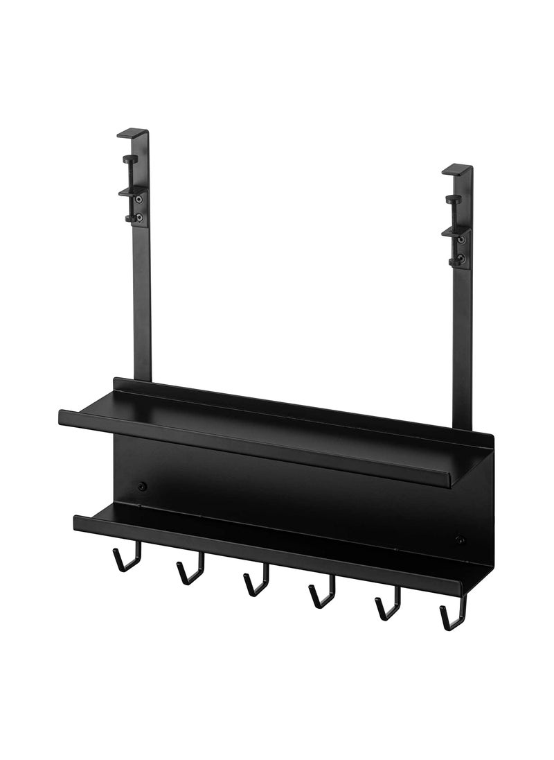 Yamazaki Yamazaki Home Smart UnderDesk Cable  Router Storage Rack Organizer Rack for Minamlist Office  Steel 