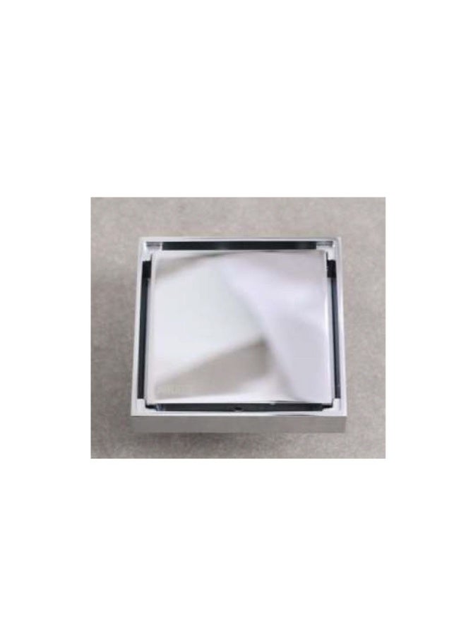 DANUBE HOME Milano Concealed Floor Drain Ss 304 Size 15X15  - Image 1