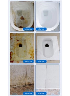 AROAQ 90 Pieces Toilet Cleaner Sheet Toilet Cleaning Deodorant Yellow Dirt Cleaning Products  - Image 2
