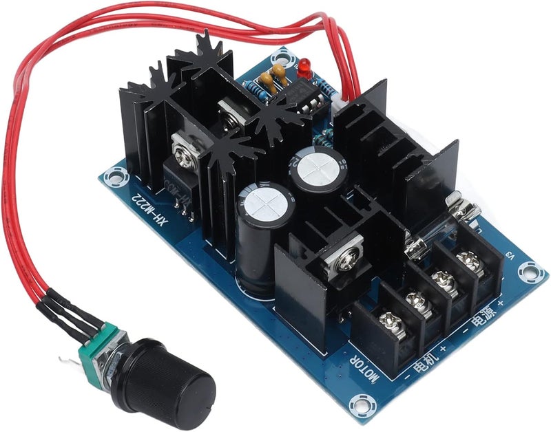 وحدة تحكم سرعة المحرك DC 12V 40V PWM، وحدة تحكم محرك 20A 800W - Image 2